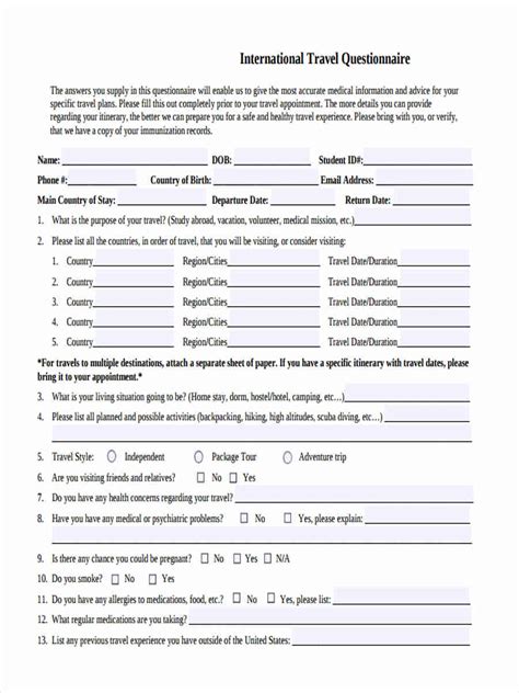 Free Travel Surveys: Questions & Templates .